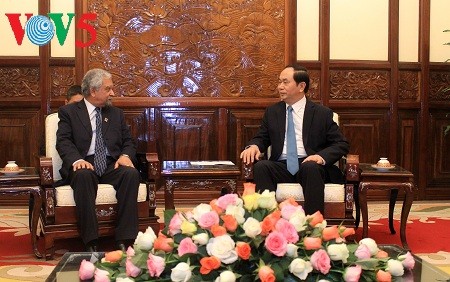President Tran Dai Quang receives UN Resident Coordinator in Vietnam - ảnh 1